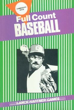 Full Count Baseball front cover